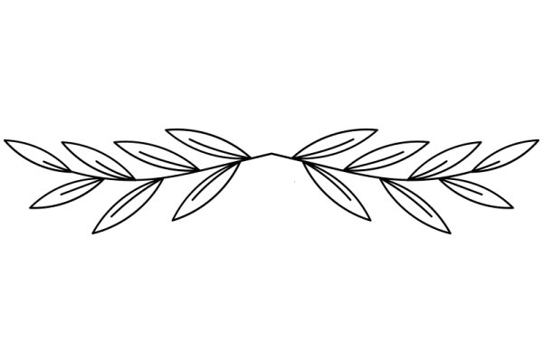 Stylized Leaf Design