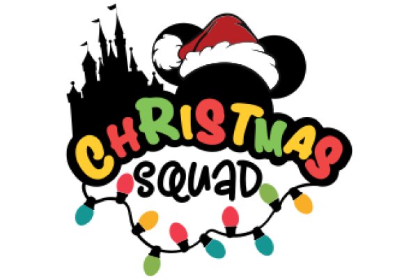 Christmas Squad: A Festive Logo for a Disney-Inspired Team