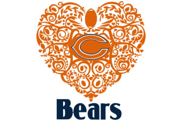 Ornate Bear Logo with Intricate Design