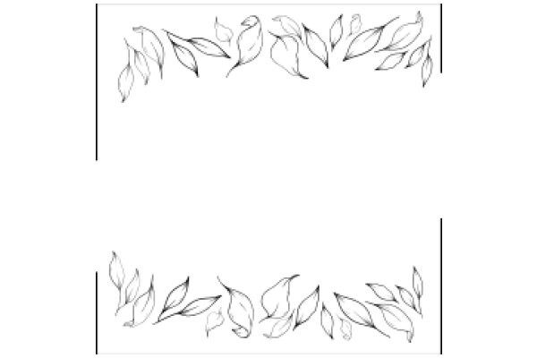 Elegant Leaf Design: A Illustration