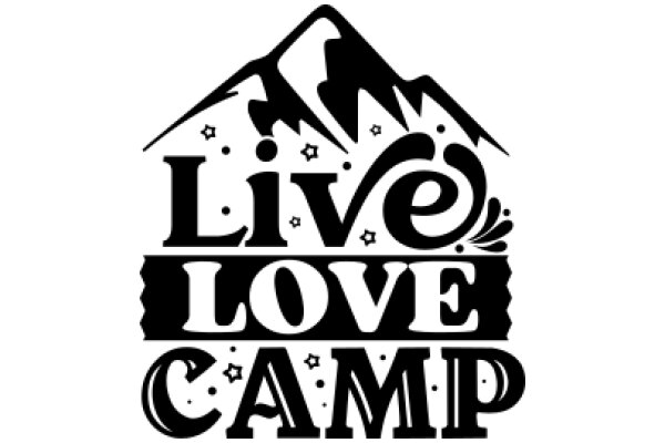 Live, Love, Camp: A Symbol of Outdoor Adventure and Family Bonding