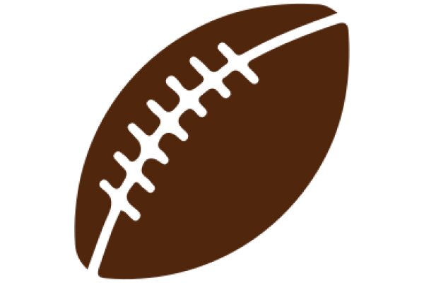 A Simple, Stylized Football Icon