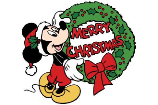 Merry Christmas from Mickey Mouse and Friends