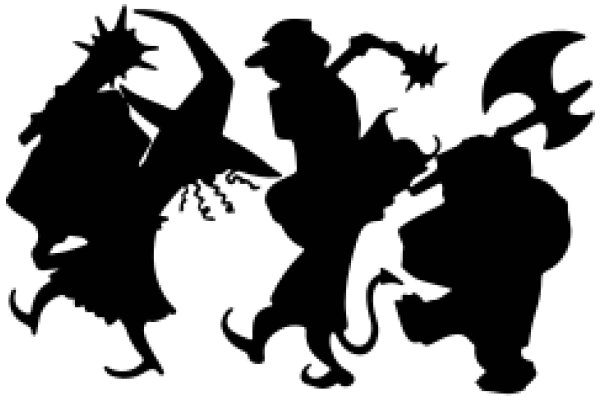 Silhouette of a Fantasy Adventure