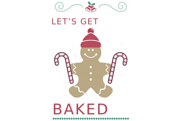 Holiday-themed Advertising: A Festive Gingerbread Cookie Promotion