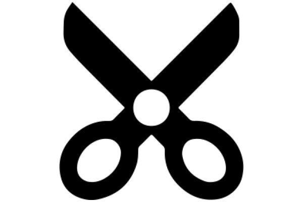 A Simple Icon of Scissors