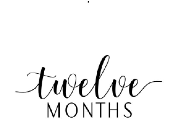 A Simple, Elegant Logo for 'Twelve Months'