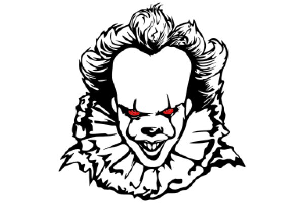 The Clown's Grin: A Illustration