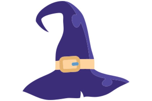 Stylish Purple Wizard Hat with Belt