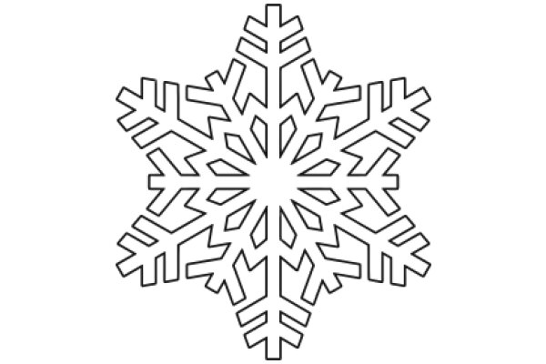 Simplistic Snowflake Design