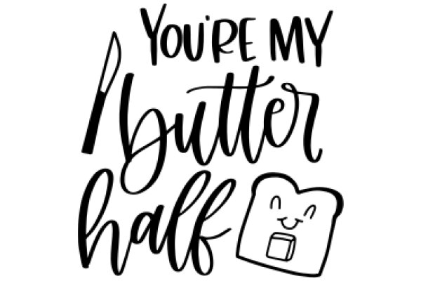 A Heartfelt Message: You're My Butter Half