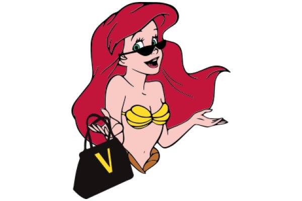 Vintage Vixen: A Classic Cartoon Character