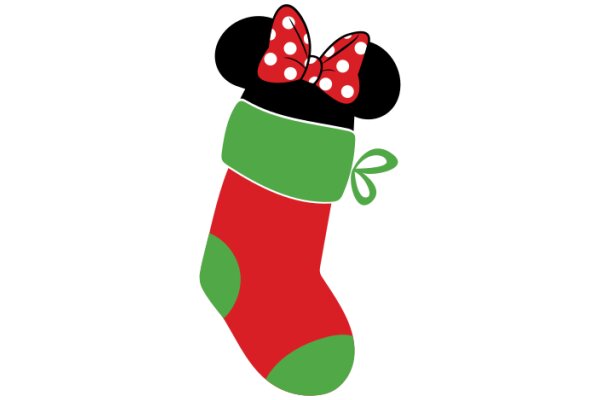 A Festive Mickey Mouse Christmas Stocking