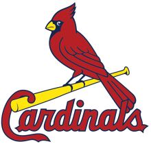 Striking Red and Yellow Cardinals Logo