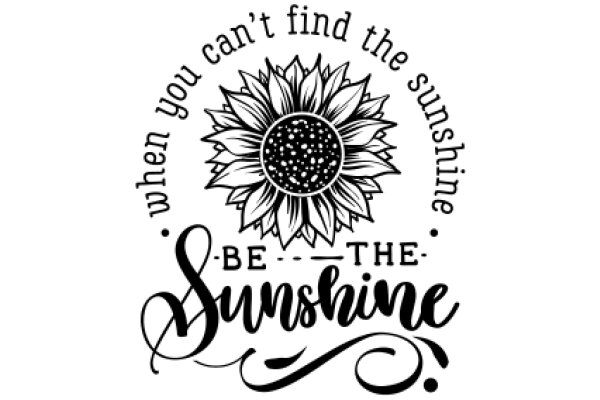 Embrace the Sunshine: A Quote-Inspired Design