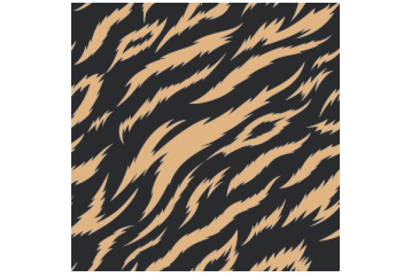 Stylized Leopard Print Wallpaper