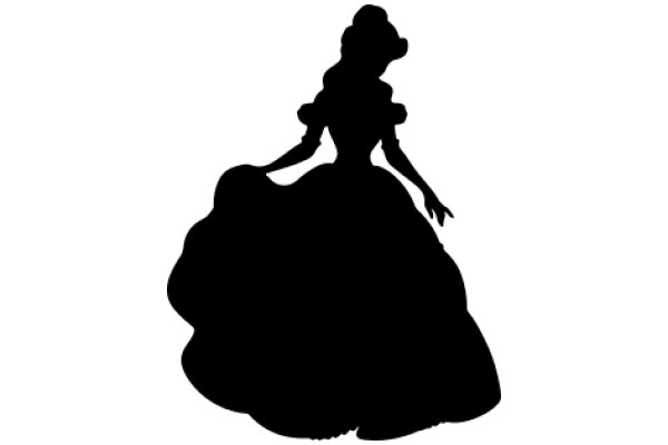 Silhouette of a Victorian Lady