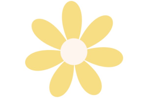 Simplistic Yellow Flower Logo