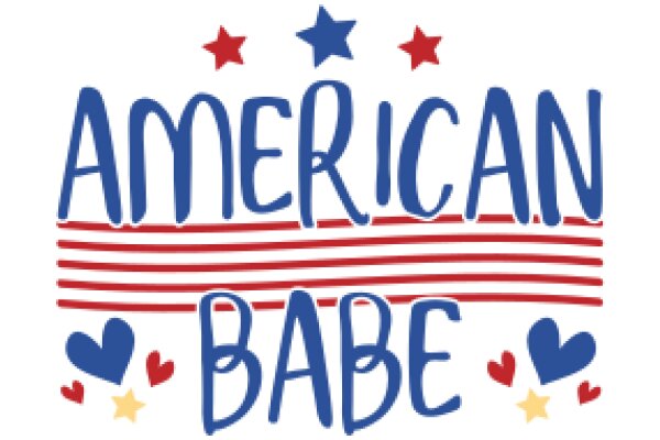 American Babe: A Graphic Design with a Patriotic Theme