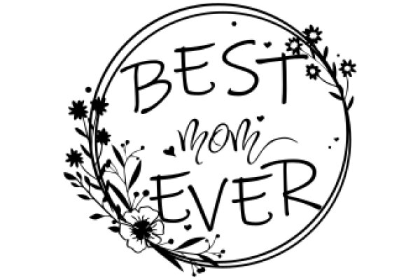 Best Mom Ever: A Hand-Drawn Tribute to a Loving Mother