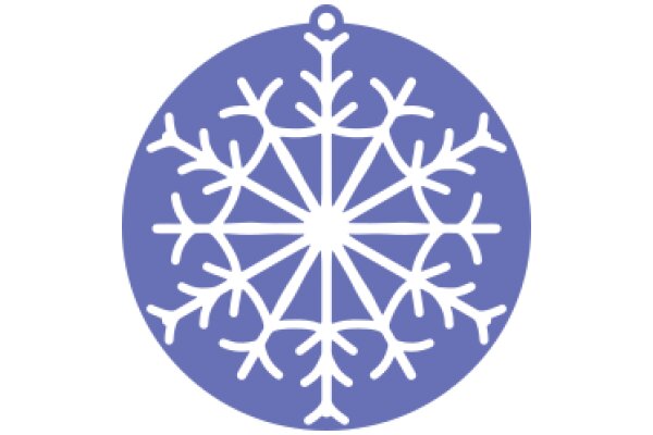 Stylized Snowflake Design