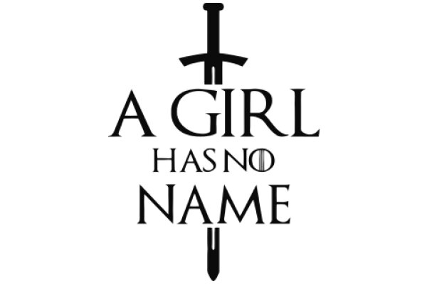 A Girl Has No Name: A Graphic Design with a Bold Statement