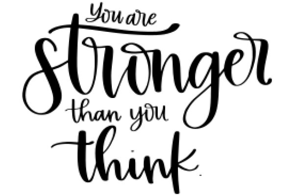 Empowerment Quote: You Are Stronger Than You Think