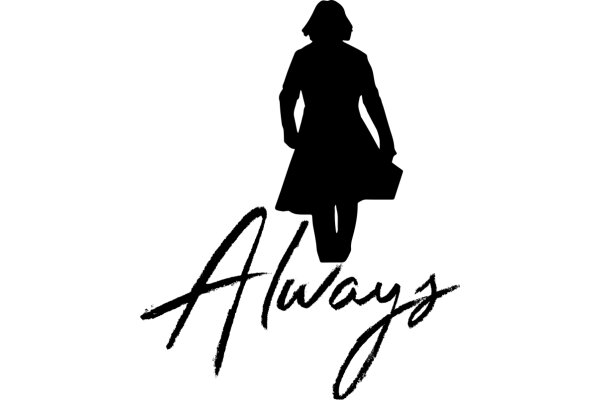 Always: A Silhouette of a Woman with a Handbag