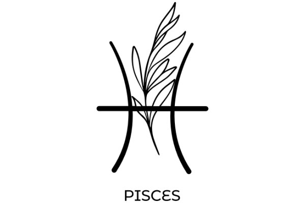 Stylized Logo of Pisces with the Word 'PISCES' Below