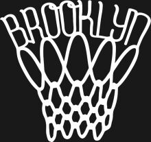 Stylized Brooklyn Basketball Logo