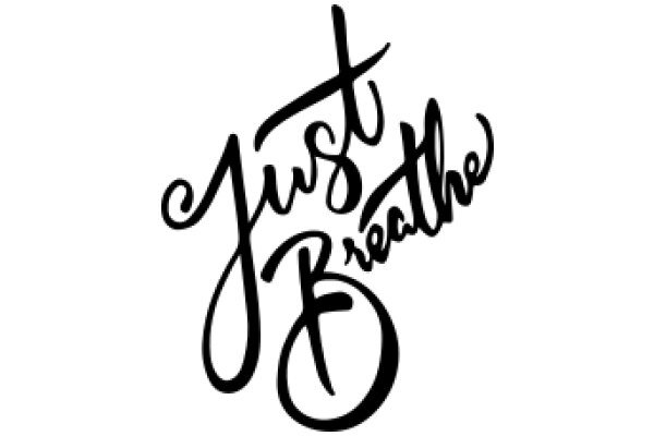 Stylish Logo for a Brand Called 'Just Breathe'