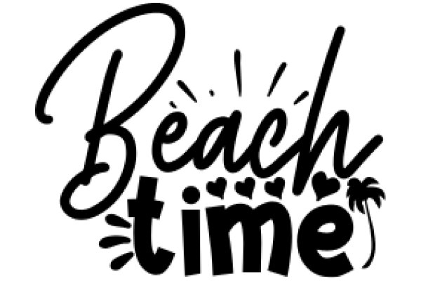 Beach Time: A Graphic Design of a Relaxing Vacation