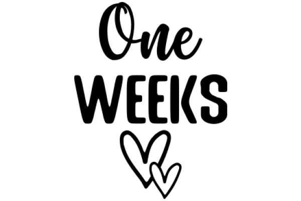 One Weeks: A Graphic Design Project