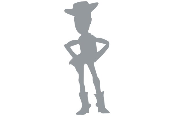 Silhouette of a Cowboy: A Classic Icon of the Wild West