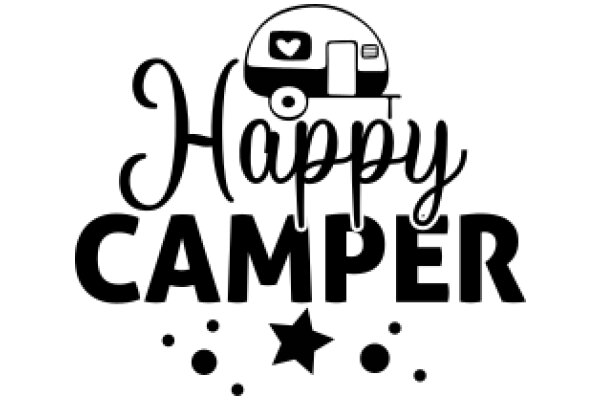 Happy Camper: A Playful Logo for a Camping Adventure