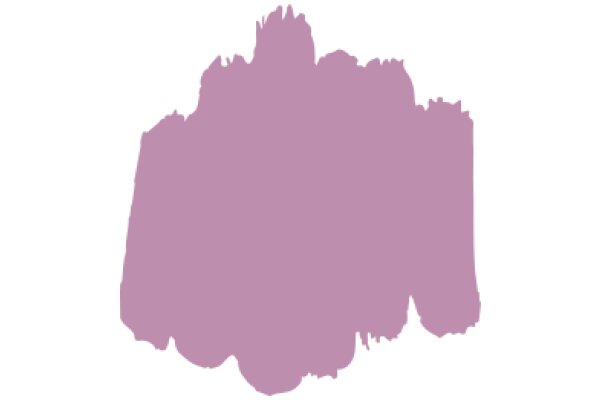 A Purple Silhouette of a Castle-like Structure