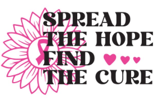 Spreading Hope: A Pink Flower Symbolizes Breast Cancer Awareness