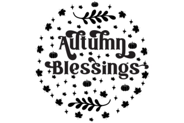 Autumn Blessings: A Seasonal Decoration