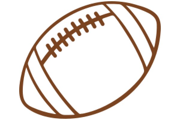 A Simple, Stylized Football Icon