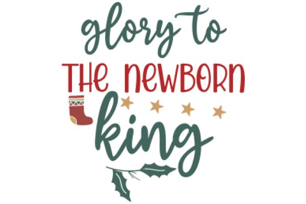 Glory to the Newborn King: A Festive Christmas Greeting