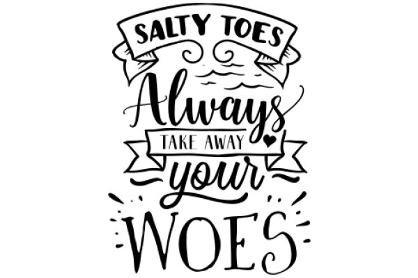 Salt Toes: Always Take Away Your Woes