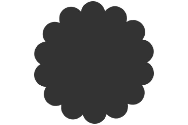 A Solid Black Circle