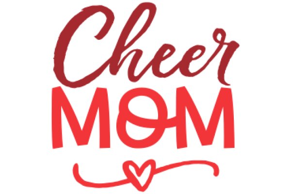 Cheer Mom: A Heartwarming Logo for Moms Everywhere