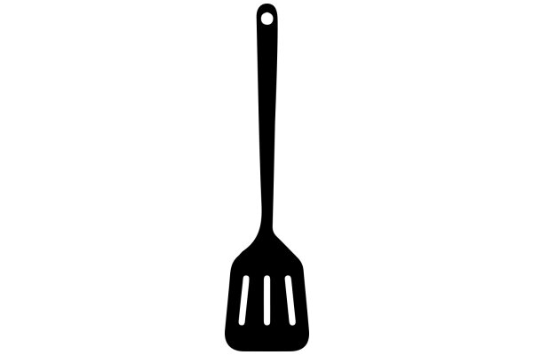 A Simple Black Spatula