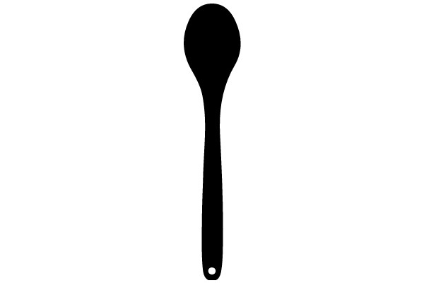 Simplistic Spoon Silhouette