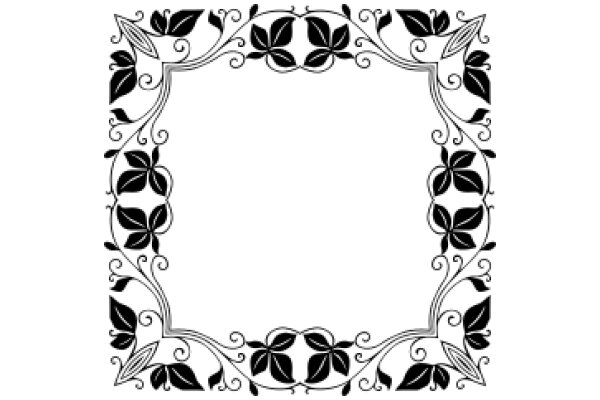 Elegant Floral Border