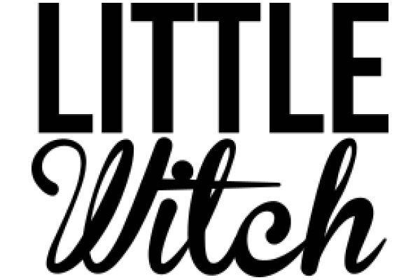 Stylish Logo for a Little Witch Brand