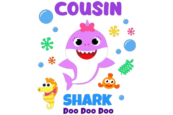 Cousin Shark: A Playful Adventure in the Ocean