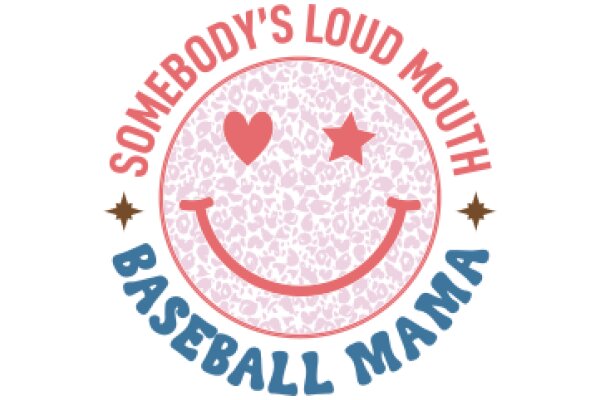 A Logo for 'Somebody's Loud Mouth Baseball Mama'