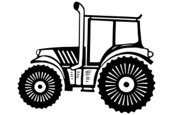 A Classic Illustration of a Tractor